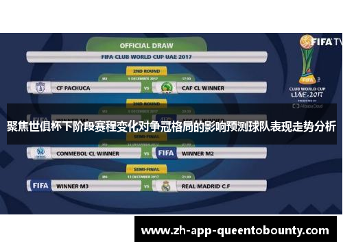 聚焦世俱杯下阶段赛程变化对争冠格局的影响预测球队表现走势分析